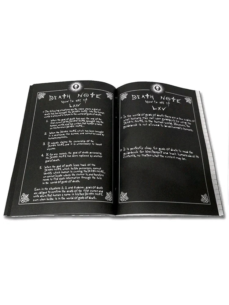 Death Note Diary with Feather Pen & Case