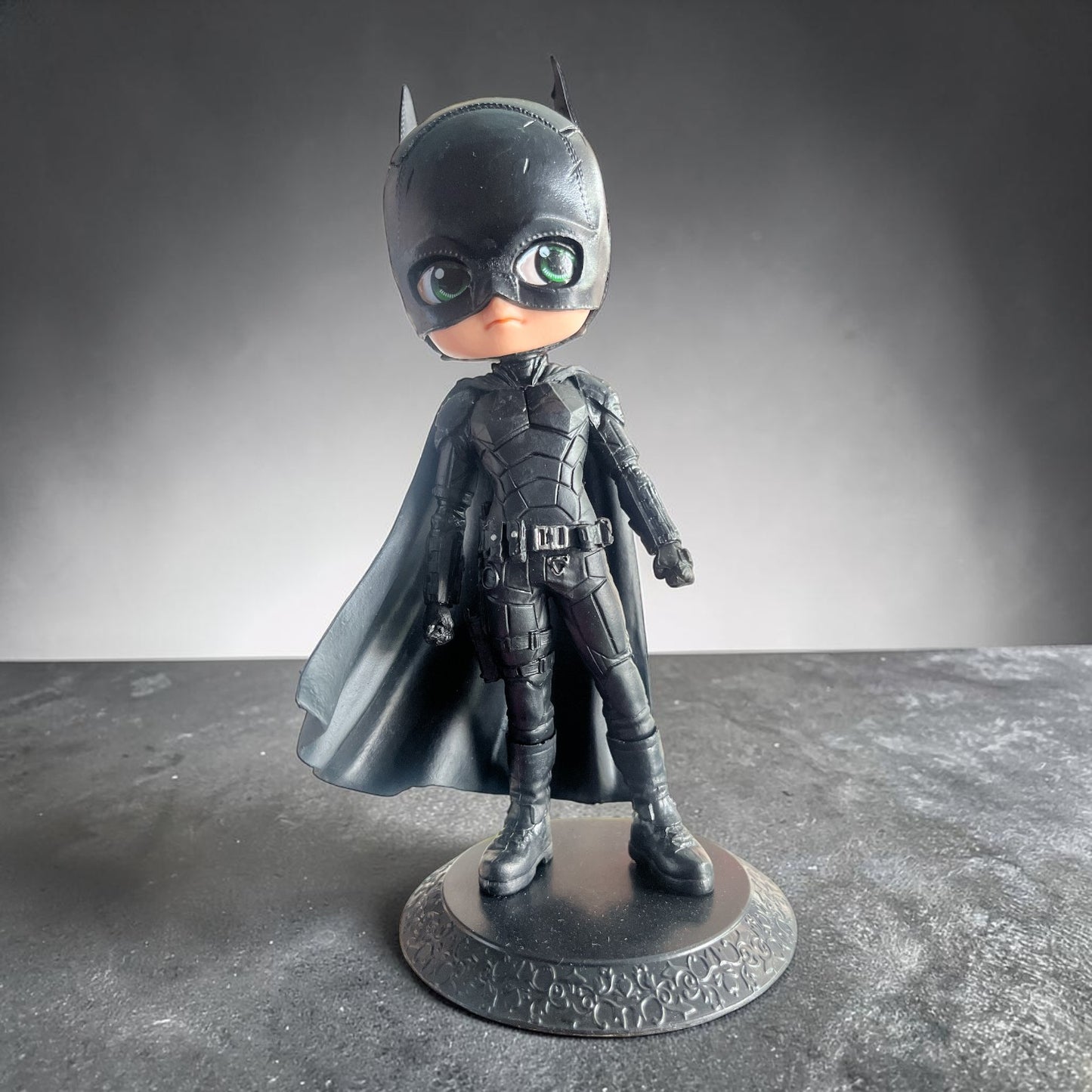 Batman Chibi Action Figure – DC Superhero Collectible Statue | Cute Dark Knight PVC Figure