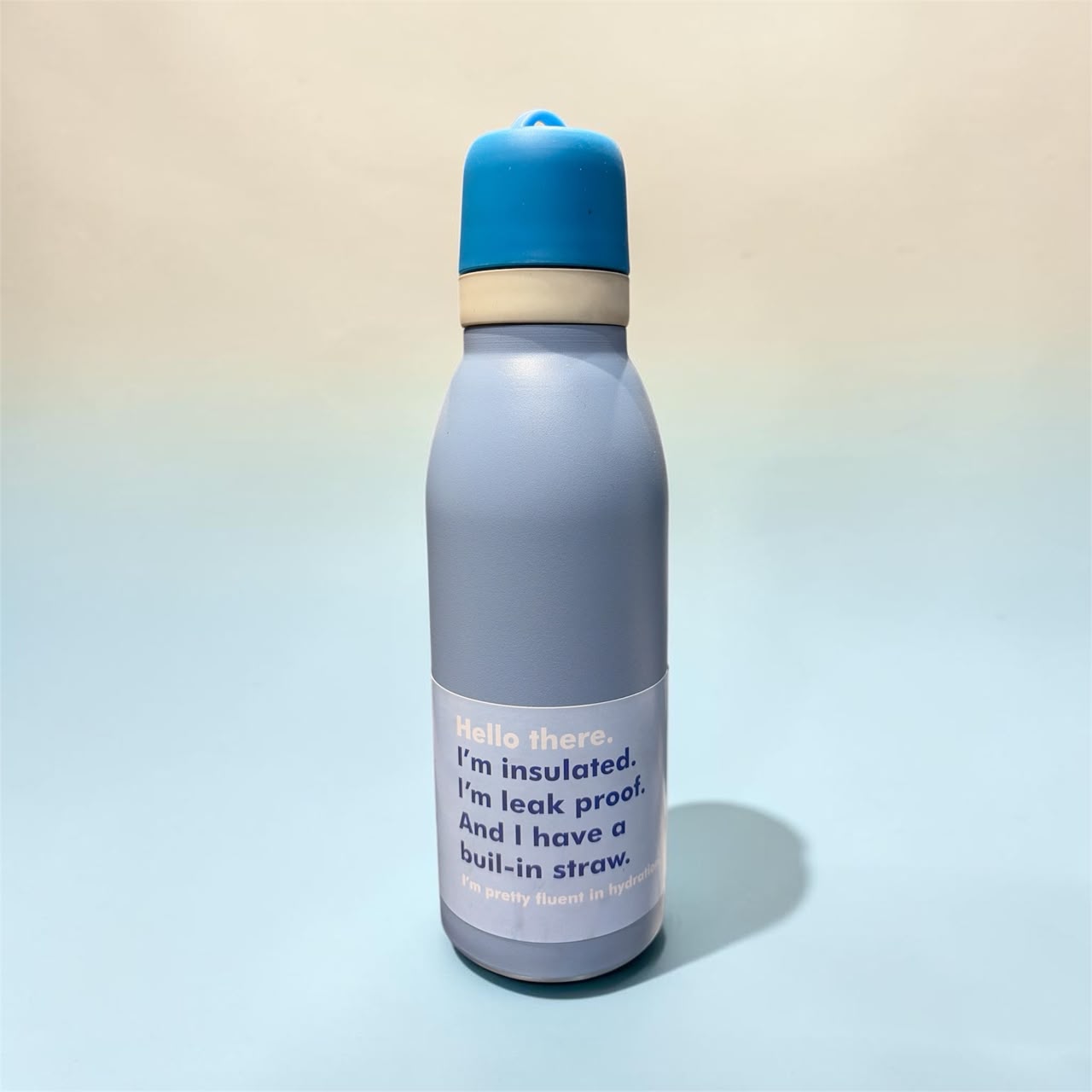 Insulated Straw Water Bottle – Everyday Hydration Series