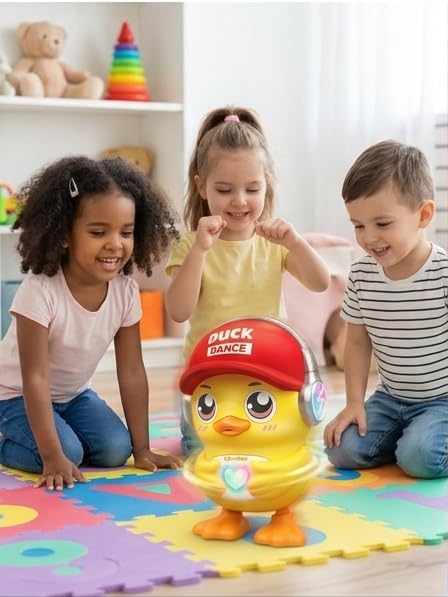 Duck Dance Multifunctional Electric And Musical Toy For Kids