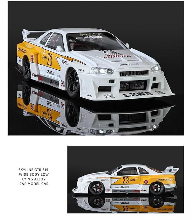 1:24 Scale Nissan GTR Skyline R34 Model