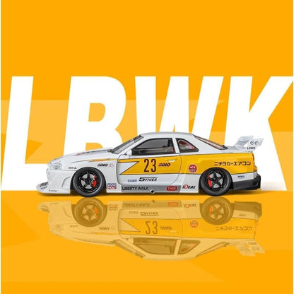 1:24 Scale Nissan GTR Skyline R34 Model