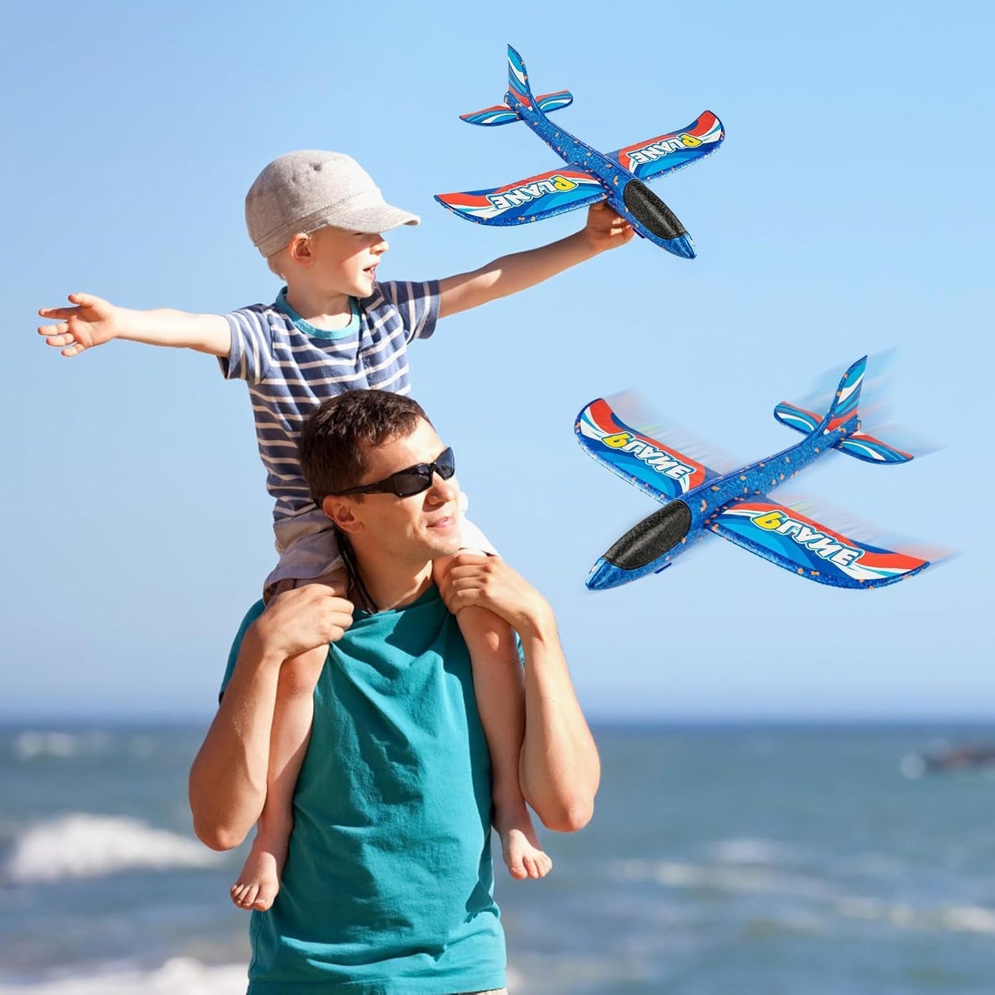 Airplane Launcher Gun, Safe and Fun Shooting Guns for Kids