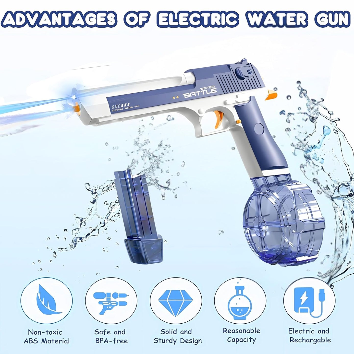 Electric Water Gun - Pistol