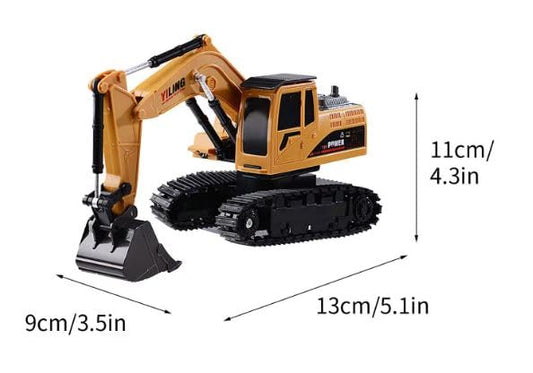 Remote Control Excavator Toy for Kids