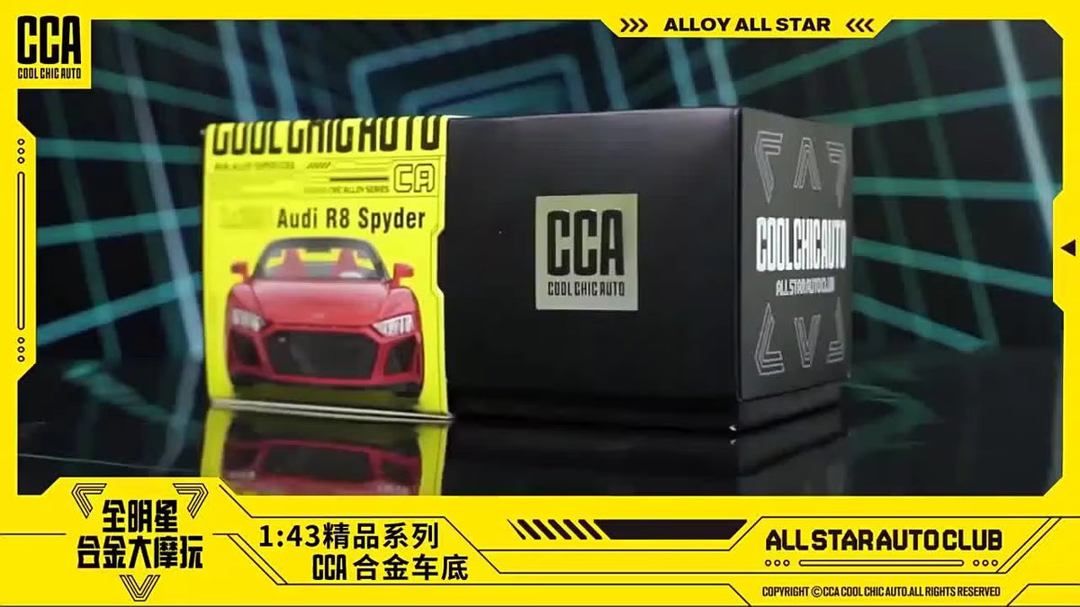1:39 CCA Audi R8 Spyder  - Red