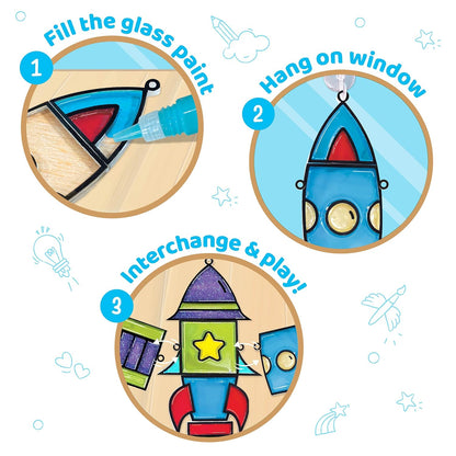DIY Window Art – Rocket Kit!