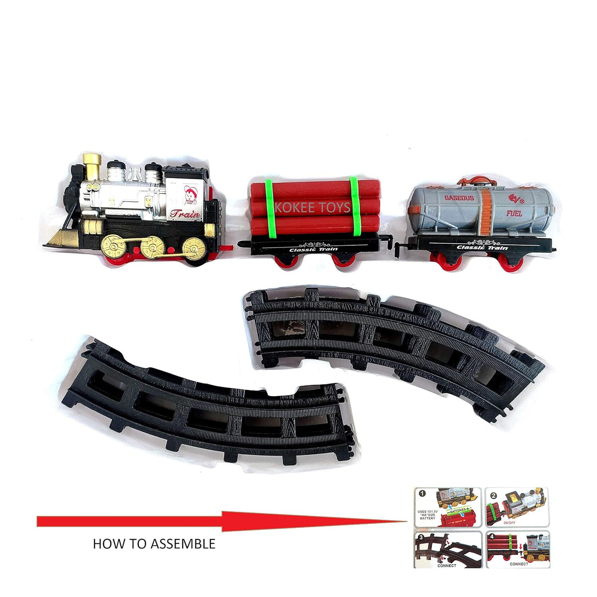 High Speed Classic Train set for kids  -  Battery Operated