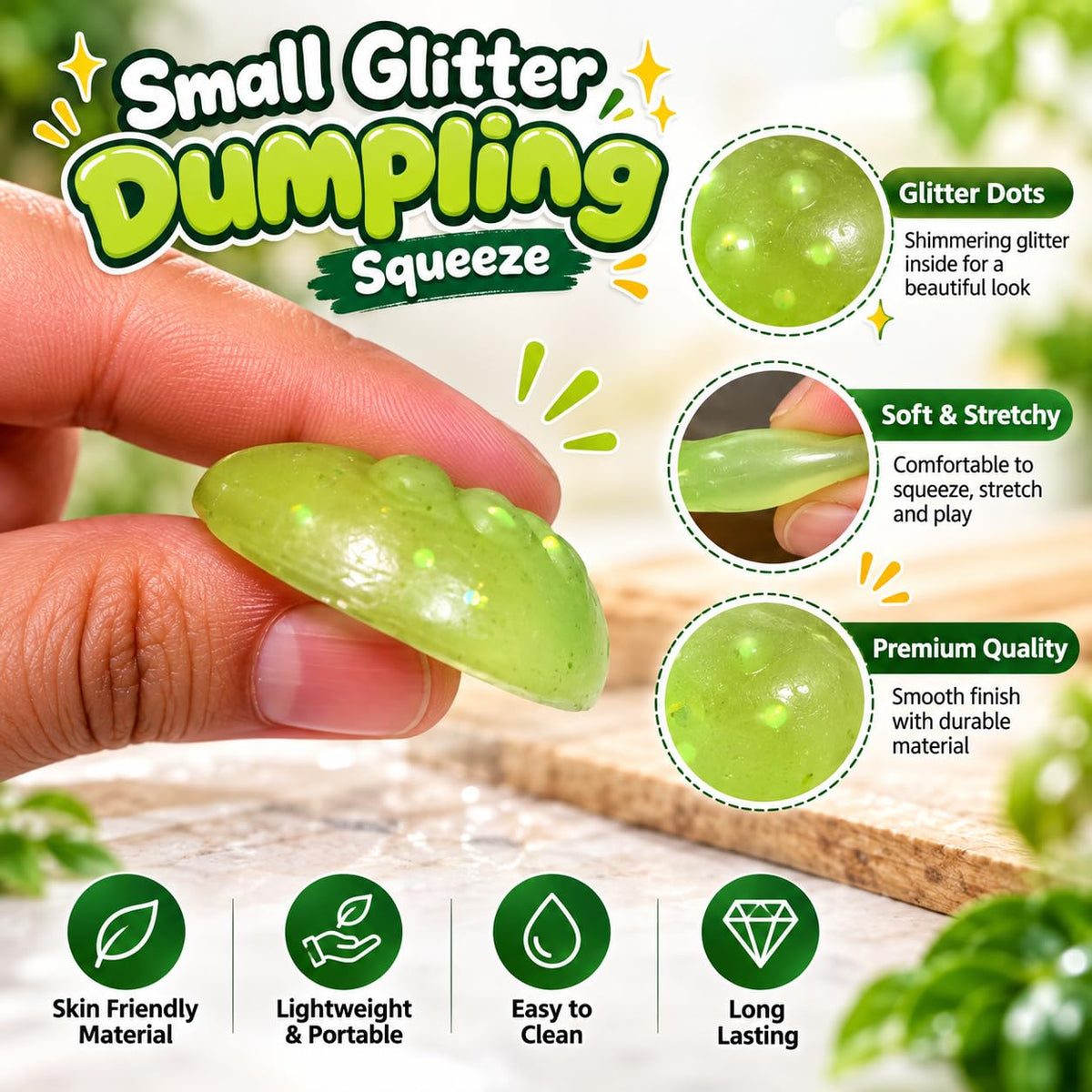 Mini Mystery Dumpling Ghost Edition Halloween Squishy Toy