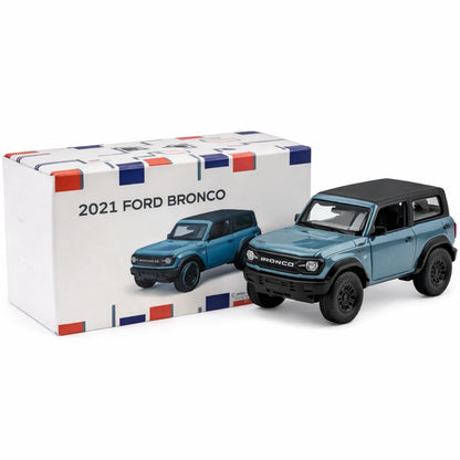 Burago 2021 Ford Bronco 1:64 - Blue