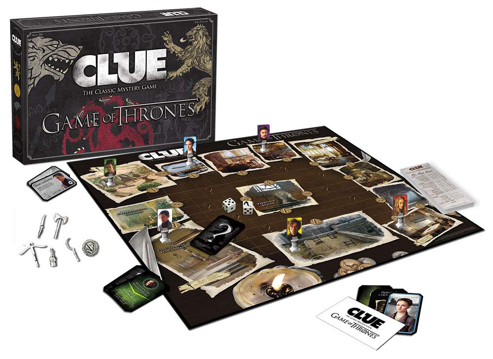 CLUE: Game of Thrones Board Game