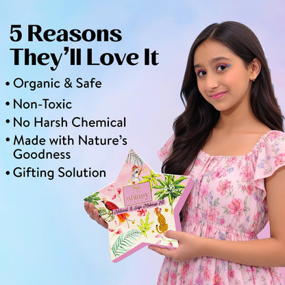Whimsy Beauty Natural & Safe Makeup Kit for Girls