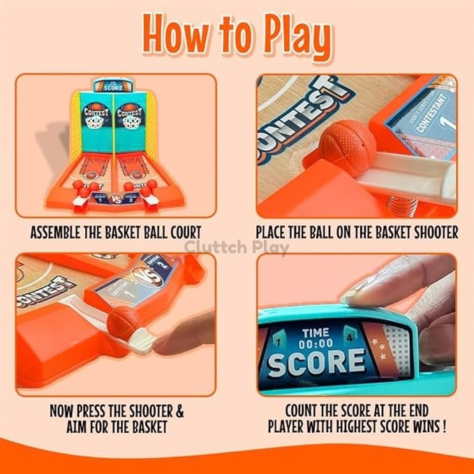 Sports Basketball Battle Board Game For Kids