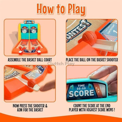 Sports Basketball Battle Board Game For Kids