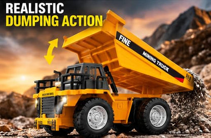 1:64 Remote Control Mining Dump Truck Toy,