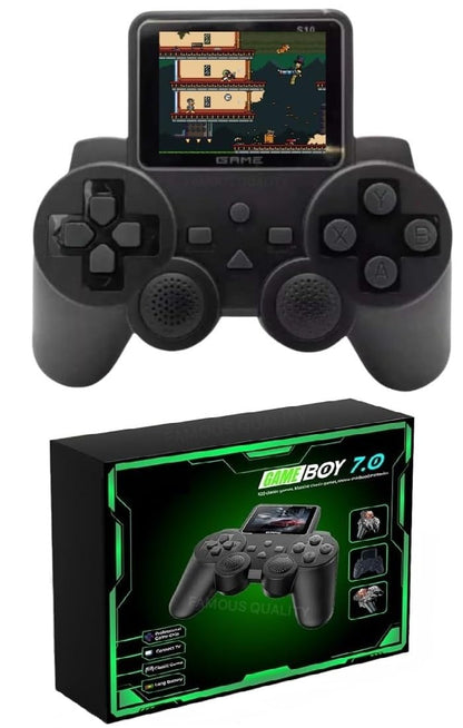 500-in-1 Retro Handheld Video Game Console with Controller – Kids’ Pocket Gamer (Mario & More)