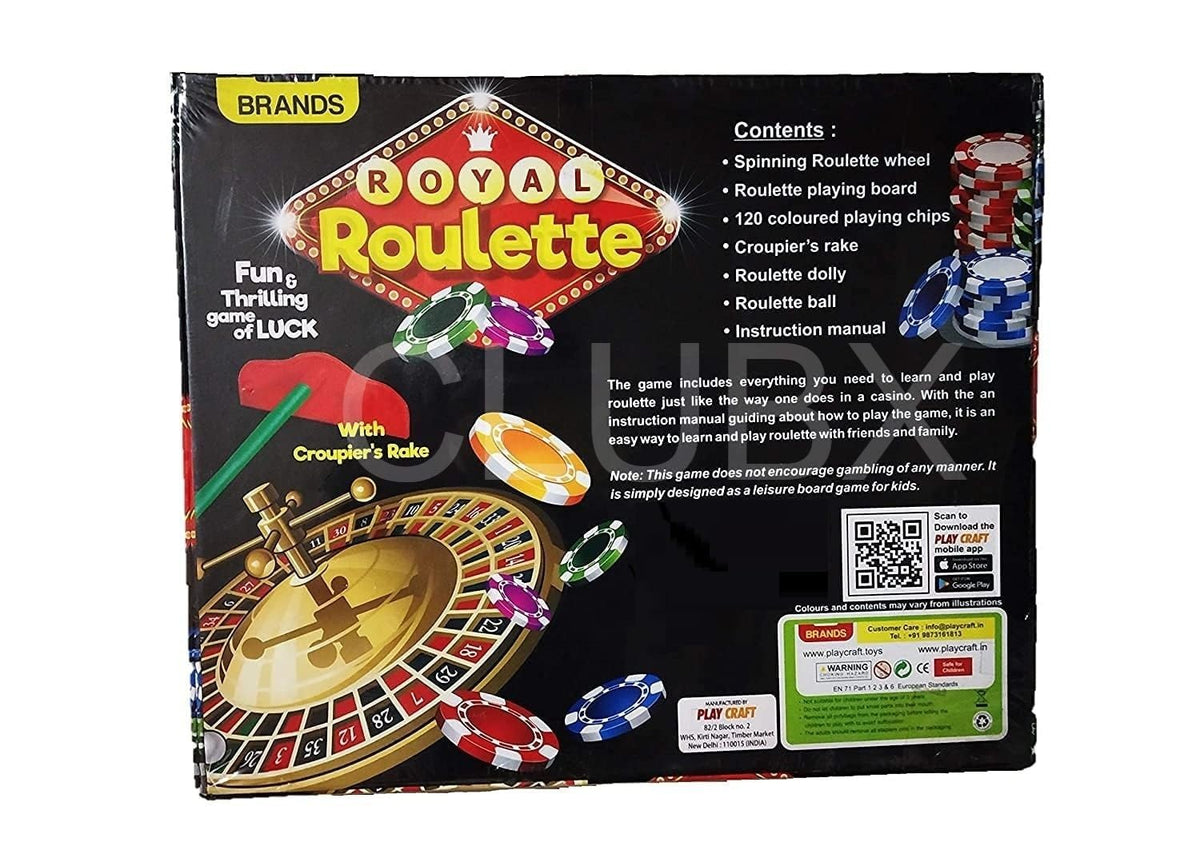 Royal Roulette Indoor Board Game for Kids & Family