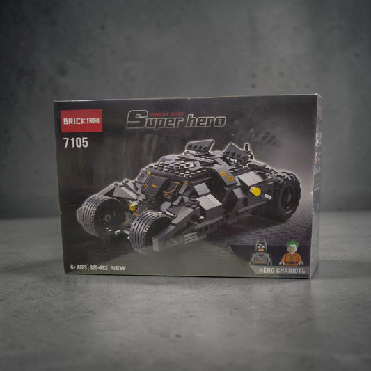 Super Hero Car Building Block Set – 325 Pieces