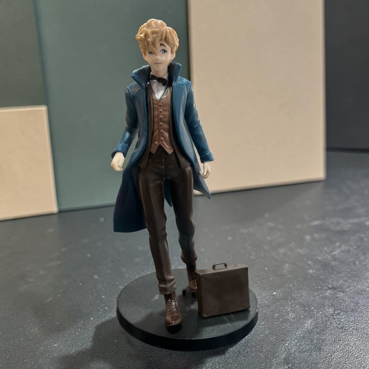 Newt Scamander Figure – Fantastic Beasts Anime Style PVC Collectible Statue for Harry Potter Fans