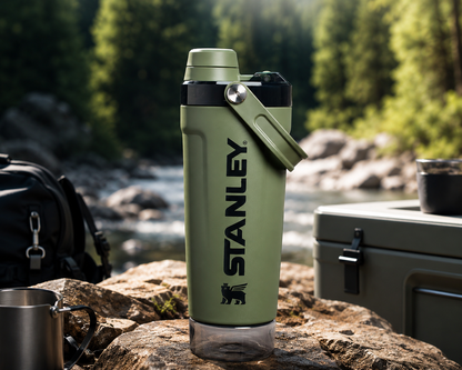 Stanley Gym Shaker Bottle with Mixing Filter & Carry Handle – Sage Green