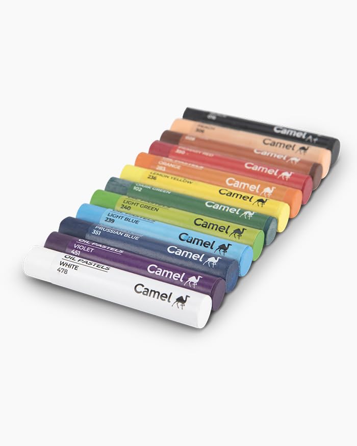 Camel Oil Pastel Junior 12 shades.