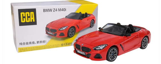 CCA 1:57 Scale BMW Z4 Die-Cast Collectible Miniature Car - Red