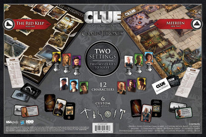 CLUE: Game of Thrones Board Game