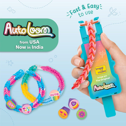 Rainbow Loom Beadmoji Kit – 1200 Bands with Auto Loom Tool