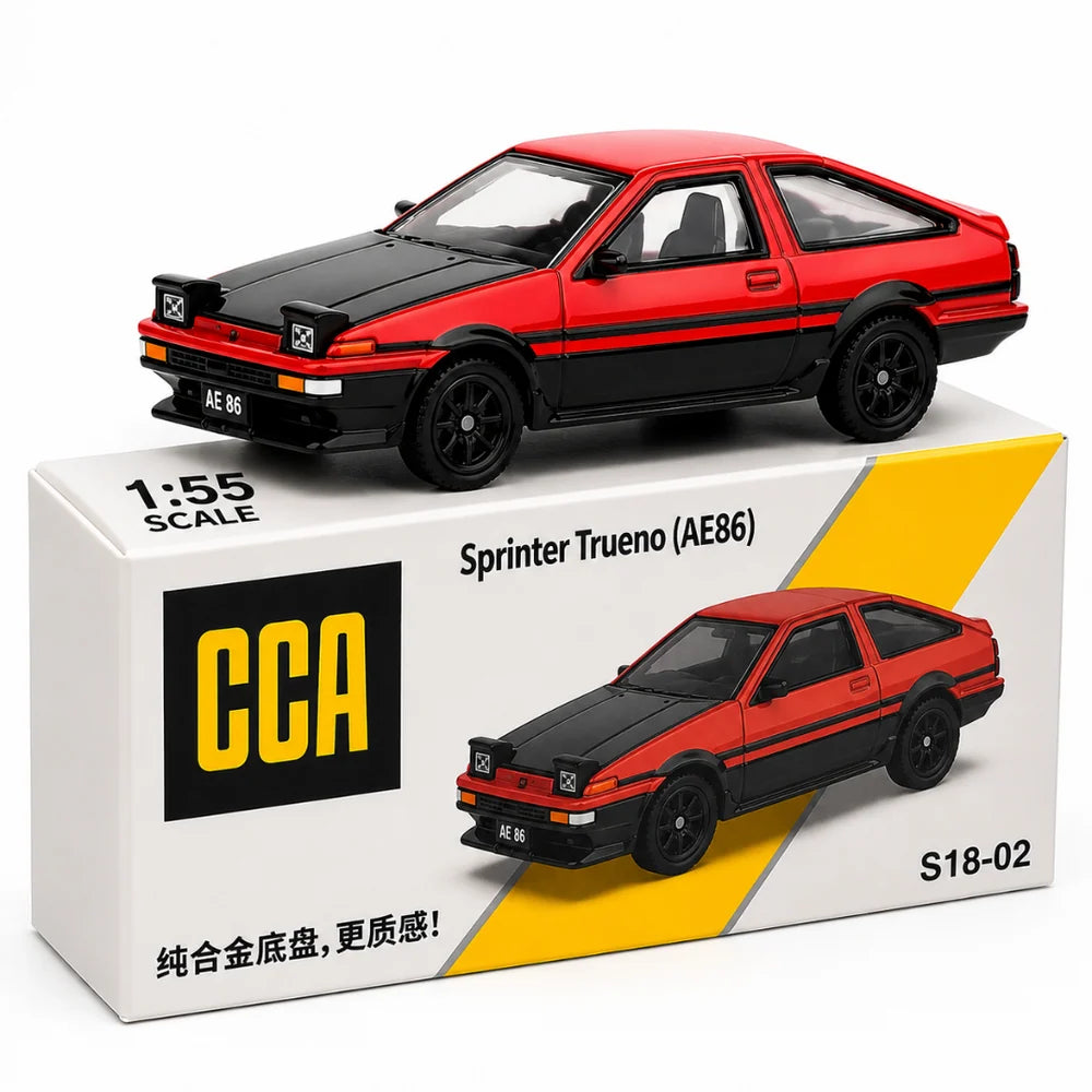 CCA 1:55 scale Sprinter Trueno AE86 collectible car