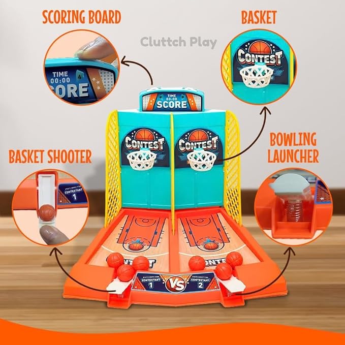 Sports Basketball Battle Board Game For Kids