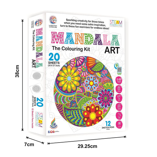 Mandala Art – The Colouring Kit