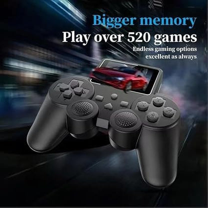 500-in-1 Retro Handheld Video Game Console with Controller – Kids’ Pocket Gamer (Mario & More)