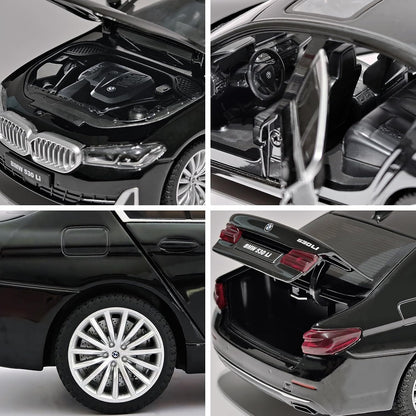 1:24 scale Die cast BMW 530li - Black