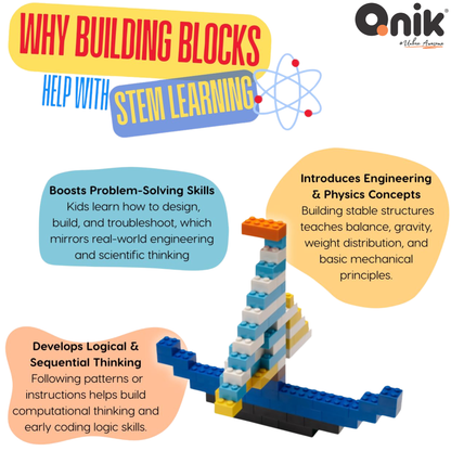 Box of Blocks – 1000 Pieces Building Blocks Set for Kids