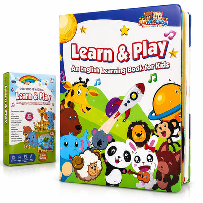 12-in-1 Interactive Musical Learning Book for Kids (1–5 Years)