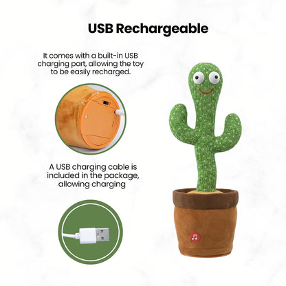 Cactus Plush Toy in Pot