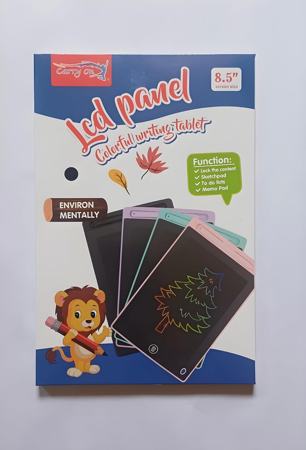 Reusable 8.5 inch Re-Writable LCD Writing Pad for Drawing and Playing