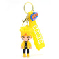 Anime Adventure 3D Silicone Keychain – Cool Bag & Bike Charm for Anime Fans- Naruto