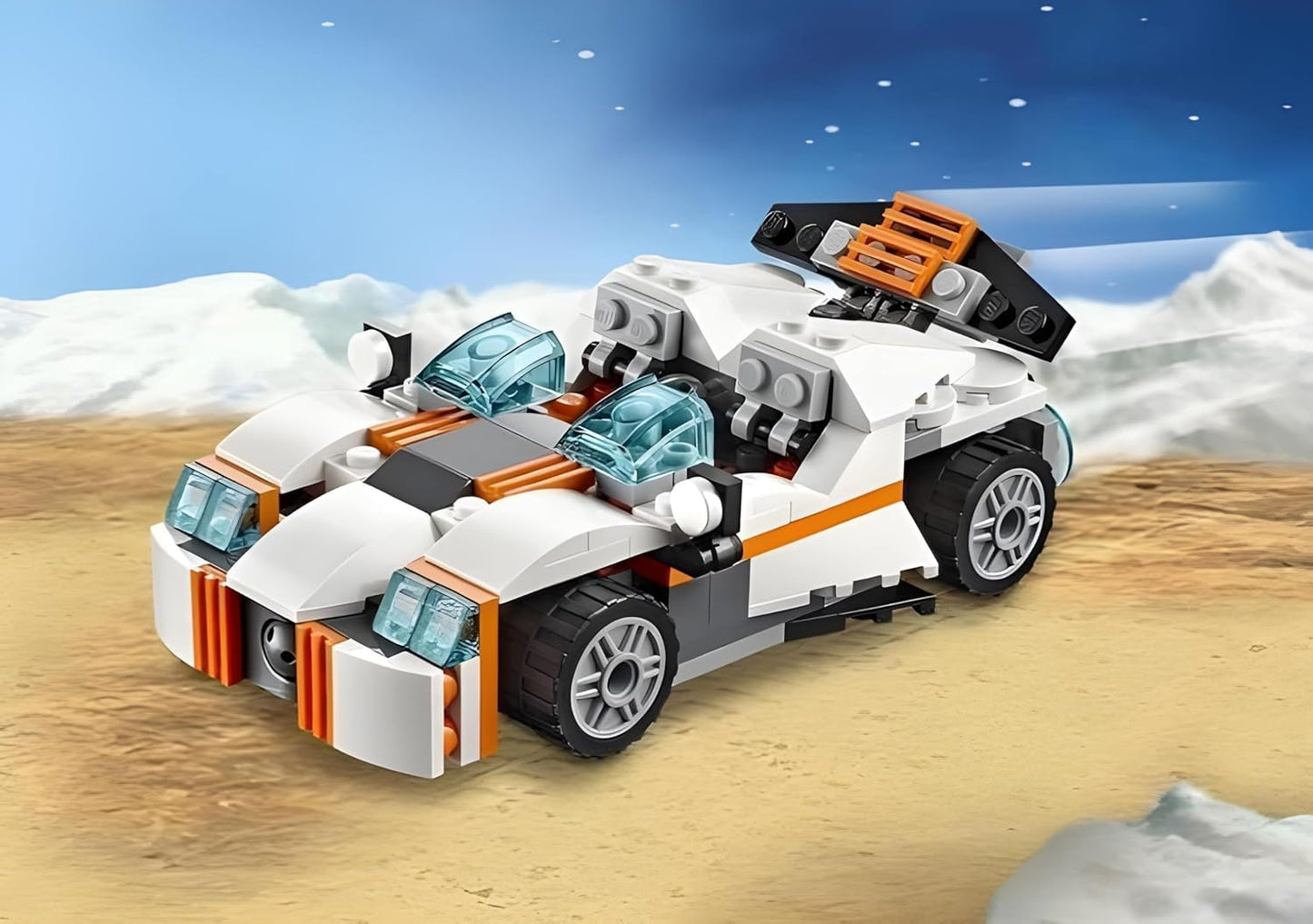 3 in 1 Architect Brick Toys 237+ Pieces Building Block - Space Astronaut Theme Blocks and Bricks
