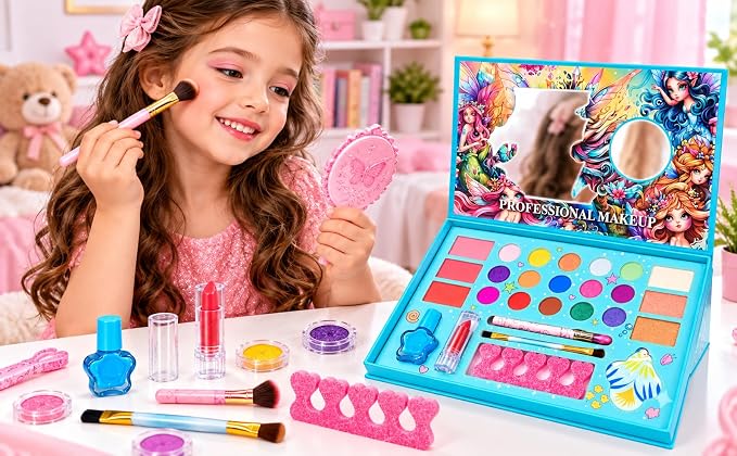 Mermaid Professional Makeup Kit For Kids