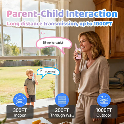 Kids Smart Video Walkie Talkie - Type C charging