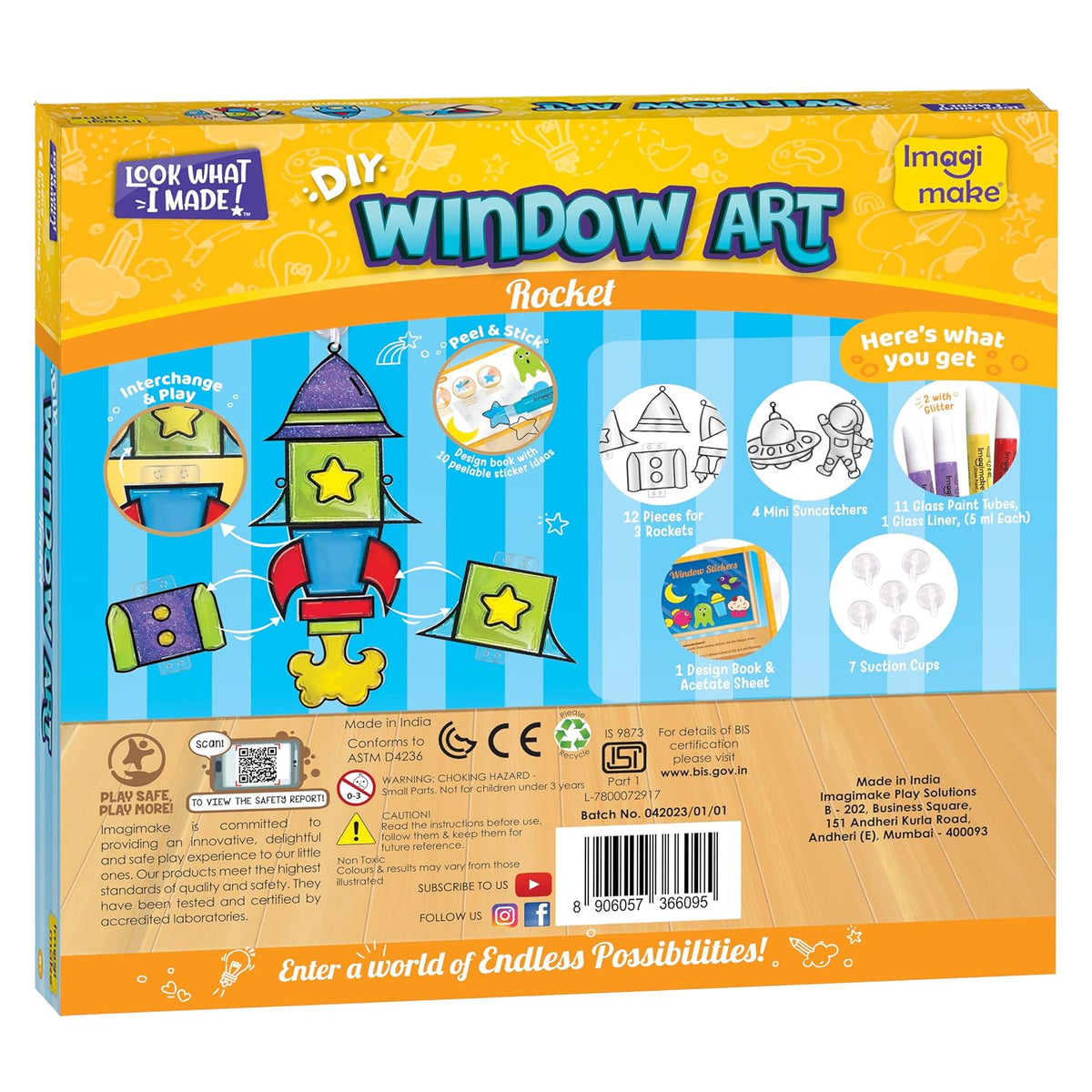 DIY Window Art – Rocket Kit!