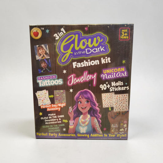 3-in-1 Glow in the Dark Fashion Kit