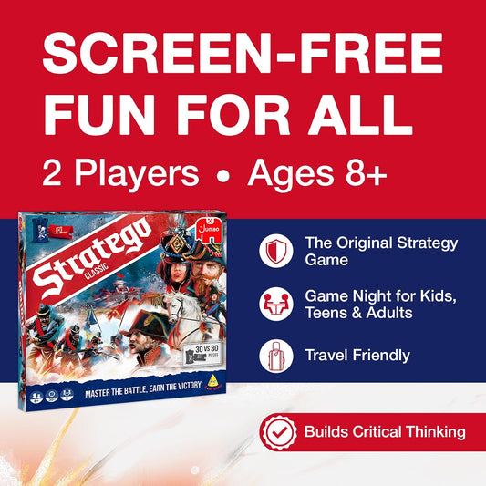 Stratego Original - Classic Strategy Board Game for Kids, Teens & Adults