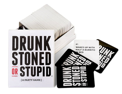 Drunk Stoned OR Stupid Party Card Game