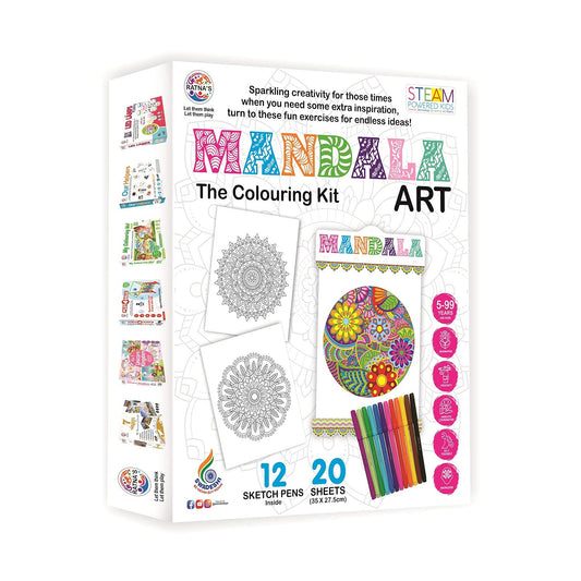 Mandala Art – The Colouring Kit