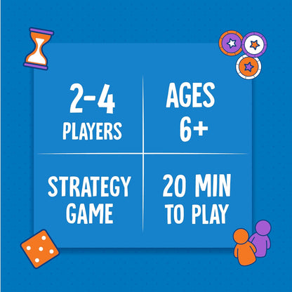 Original Topple - Strategy Game, Board Game for Kids, Adults and Families
