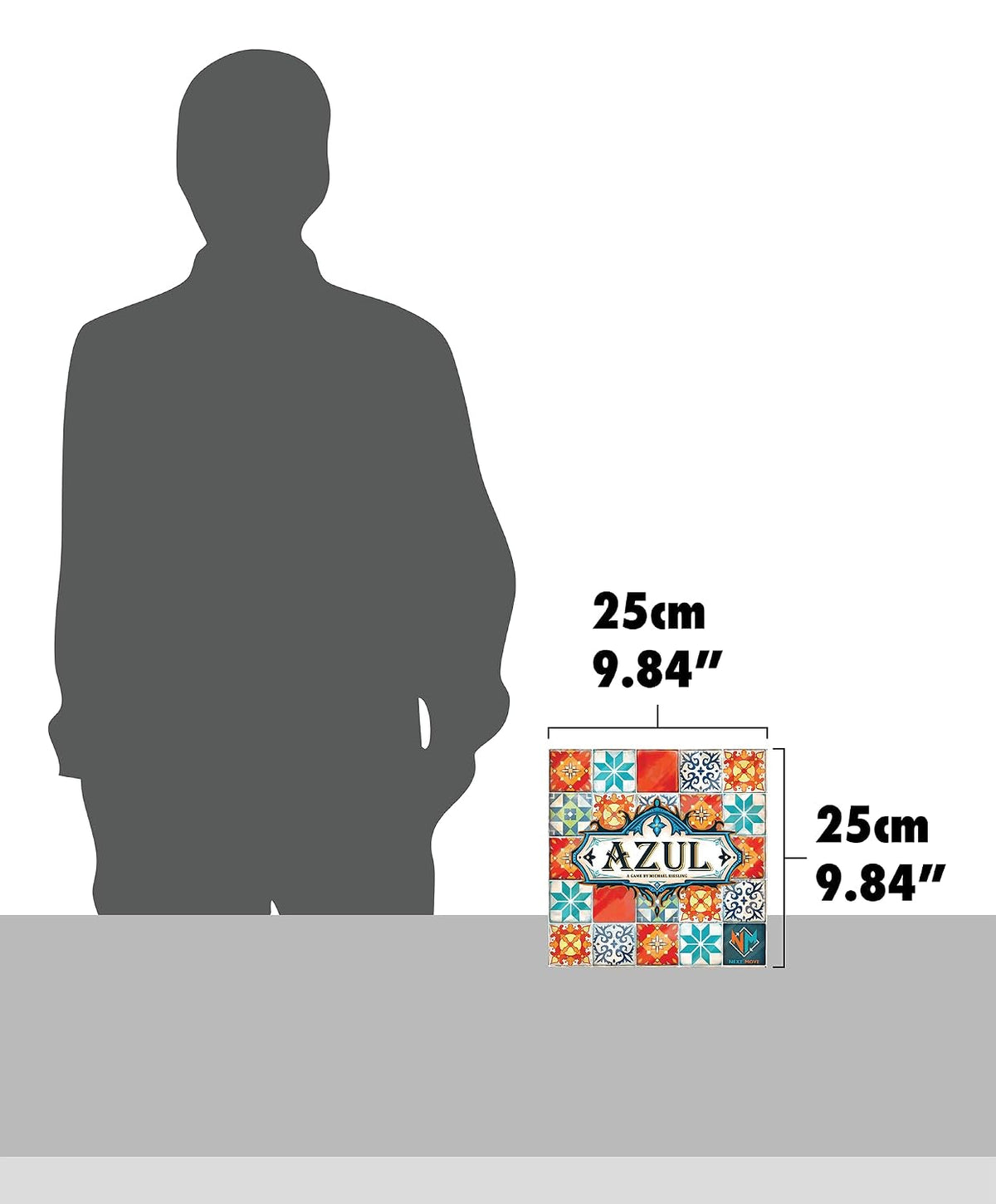 Azul-Board Game Strategy-Board Mosaic-Tile Placement Family-Board for Adults and Kids Ages 8 up 2 to 4 Players