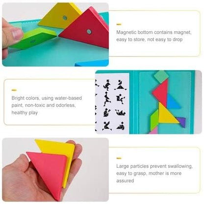 Tangram Woodiness Shapes And Pattern Book