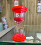 5 Minutes Plastic Base Sand Timer (Red)